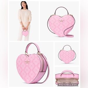 Kate Spade Pink Heart Bag NWT